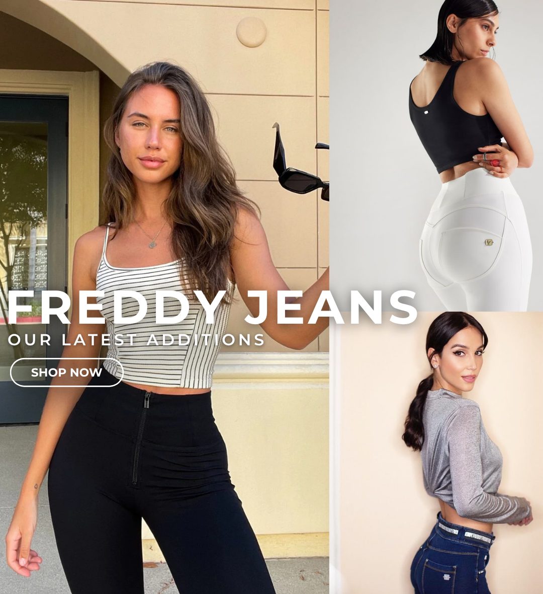 Lara's Fashion Freddy Jeans campaign creative