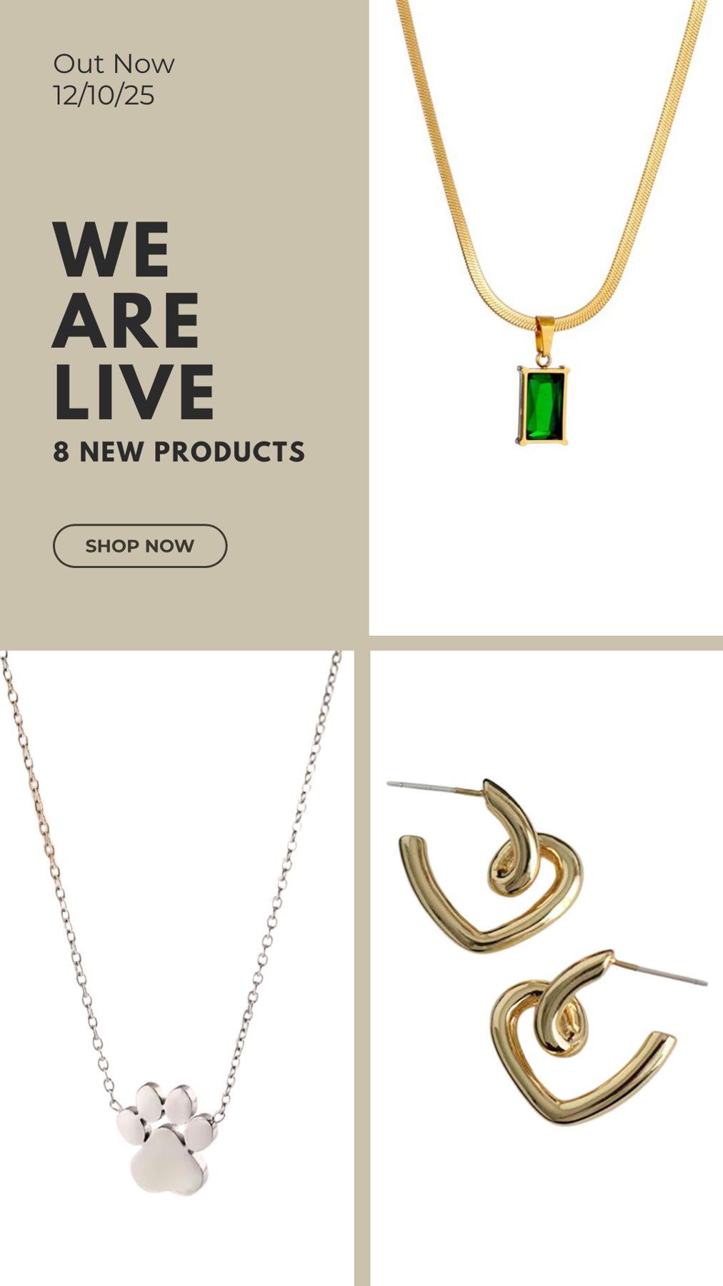 Caro Jewellery new products launch creative